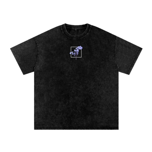 Psalm 23 / Snow Washed Oversized Cotton T-Shirt