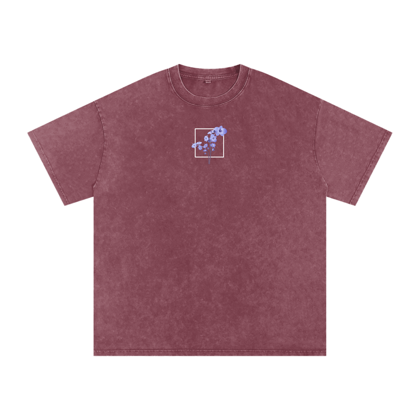 Psalm 23 / Snow Washed Oversized Cotton T-Shirt