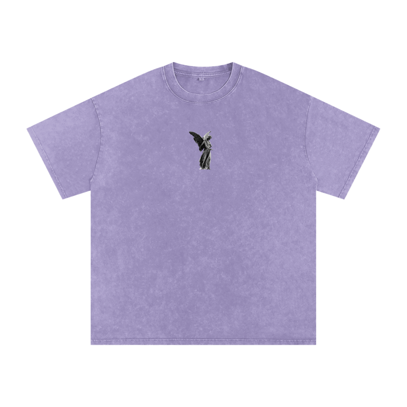 Jesus Christ is king / Snow Washed Oversized Cotton T-Shirt