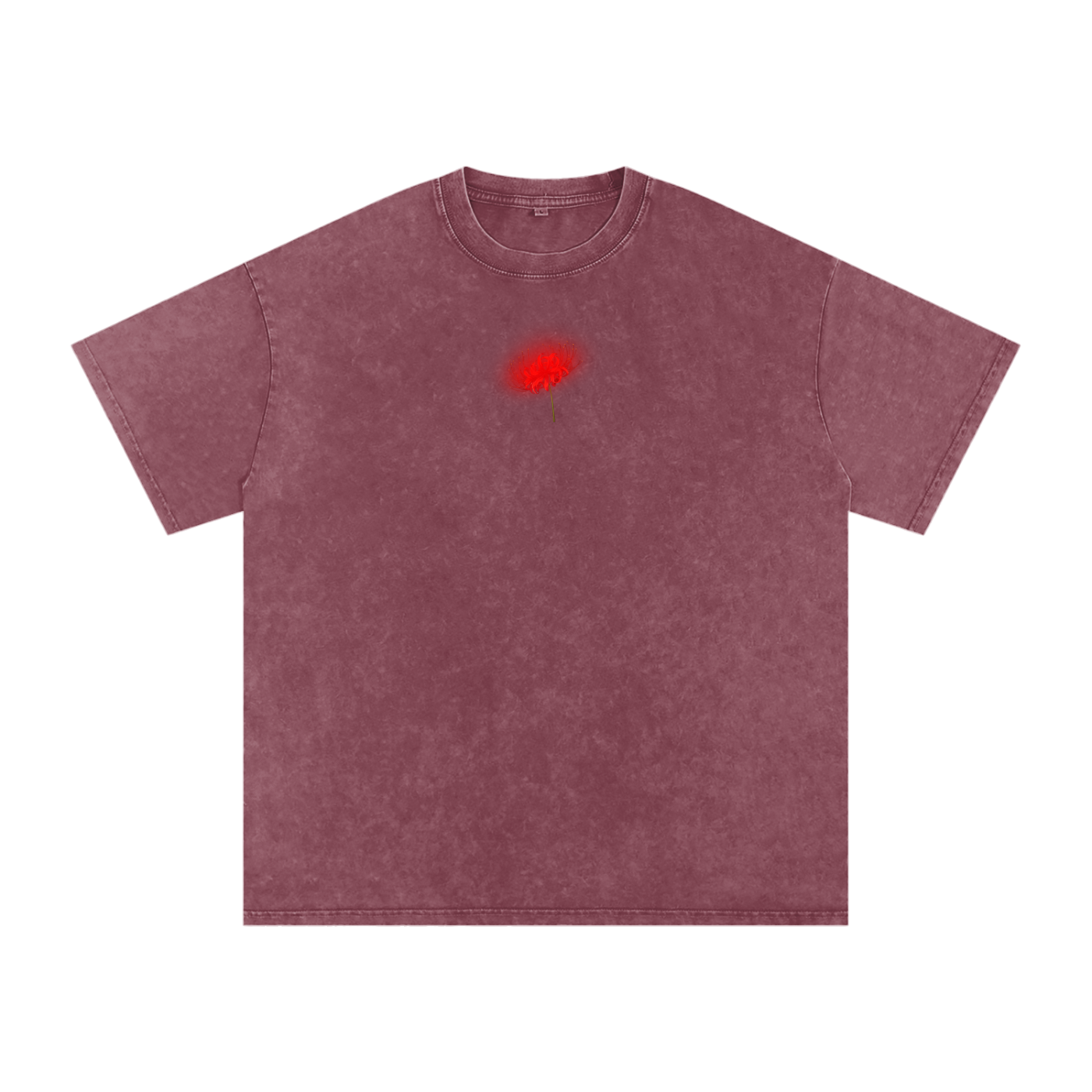 Freedom / Snow Washed Oversized Cotton T-Shirt