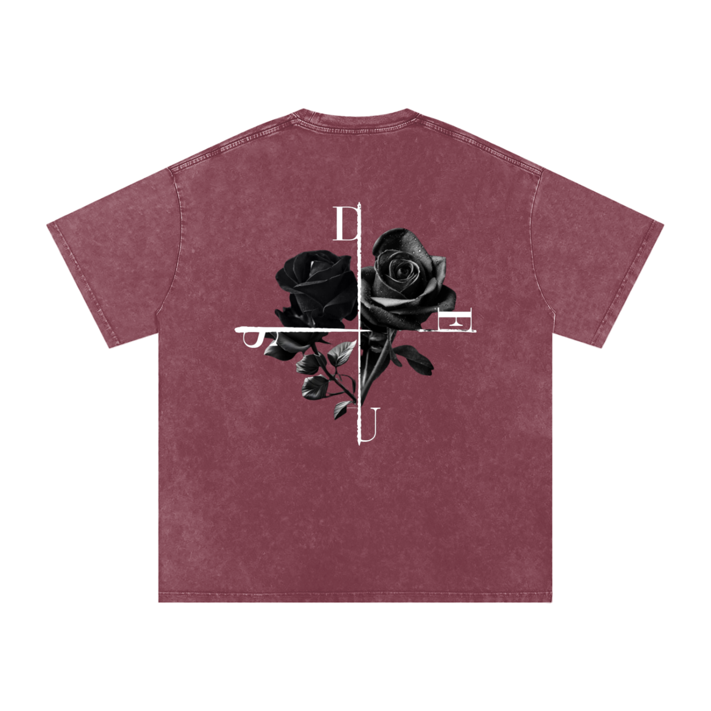 DEUS / Snow Washed Oversized Cotton T-Shirt