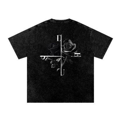 DEUS / Snow Washed Oversized Cotton T-Shirt