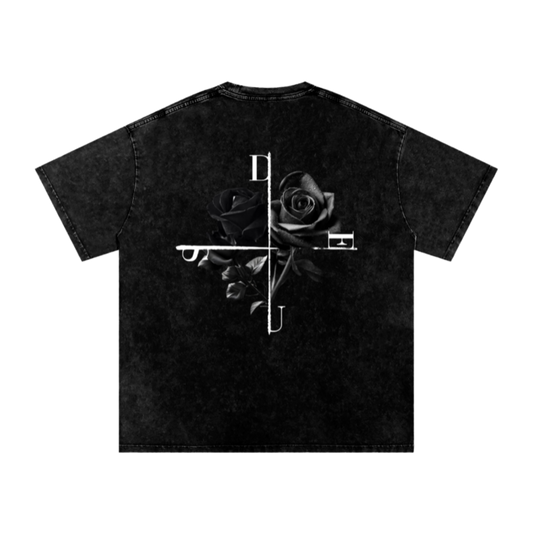 DEUS / Snow Washed Oversized Cotton T-Shirt