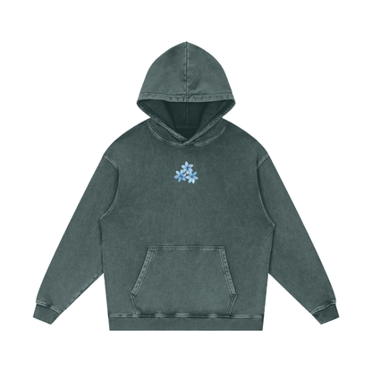 In the world but not of the world / Snow Washed Loose Cotton Hoodie