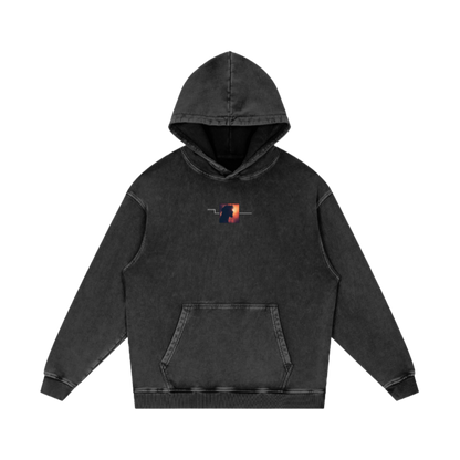 Gods Plan / Snow Washed Loose Cotton Hoodie