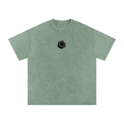 DEUS / Snow Washed Oversized Cotton T-Shirt