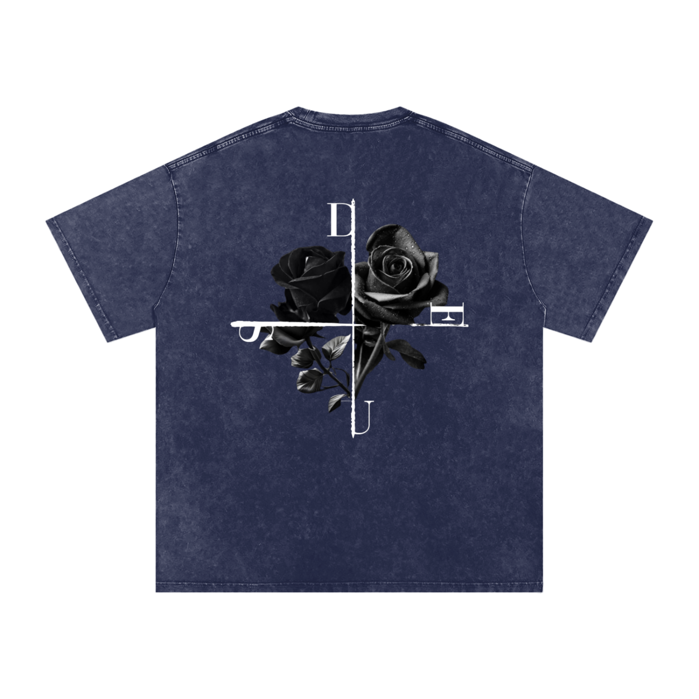 DEUS / Snow Washed Oversized Cotton T-Shirt