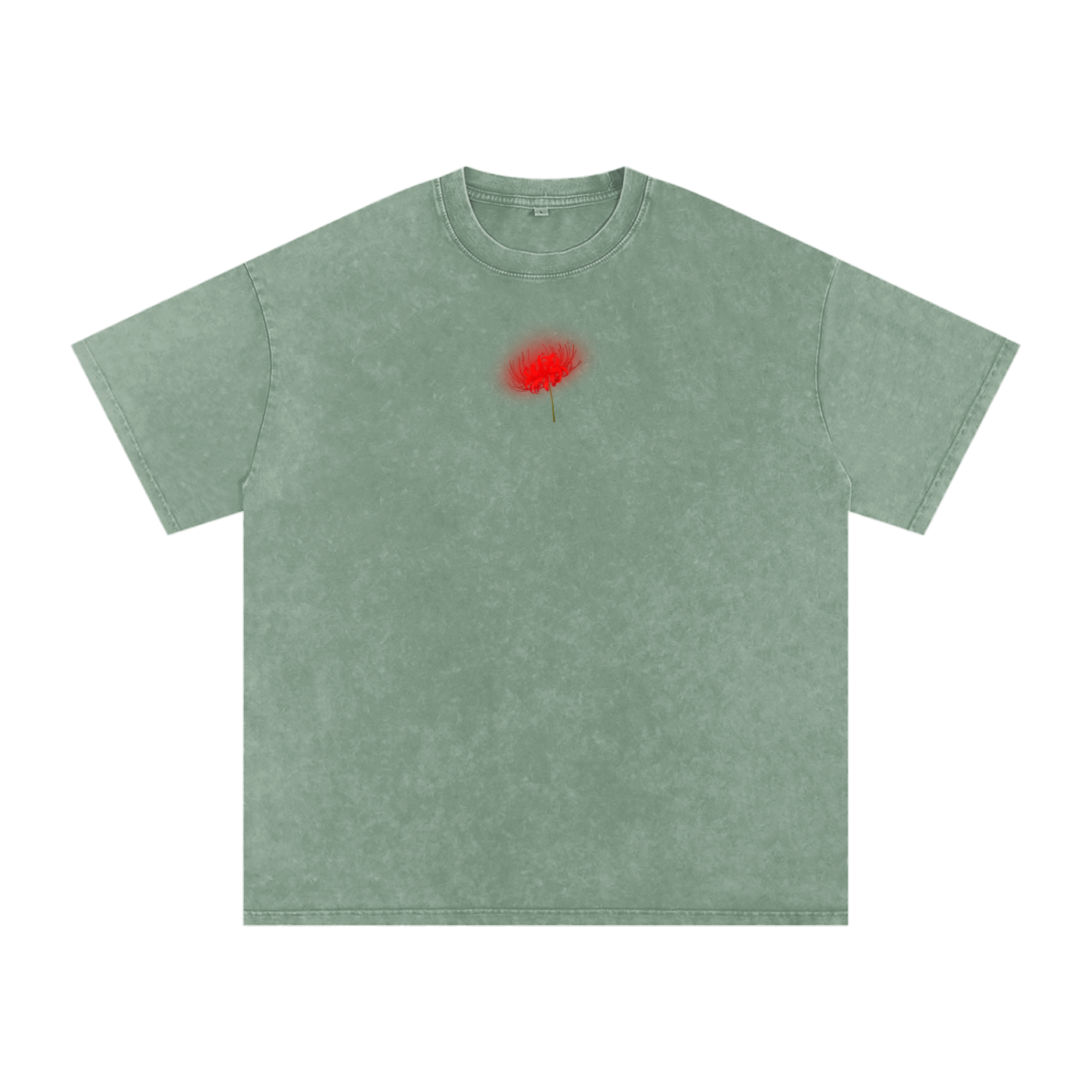 Freedom / Snow Washed Oversized Cotton T-Shirt
