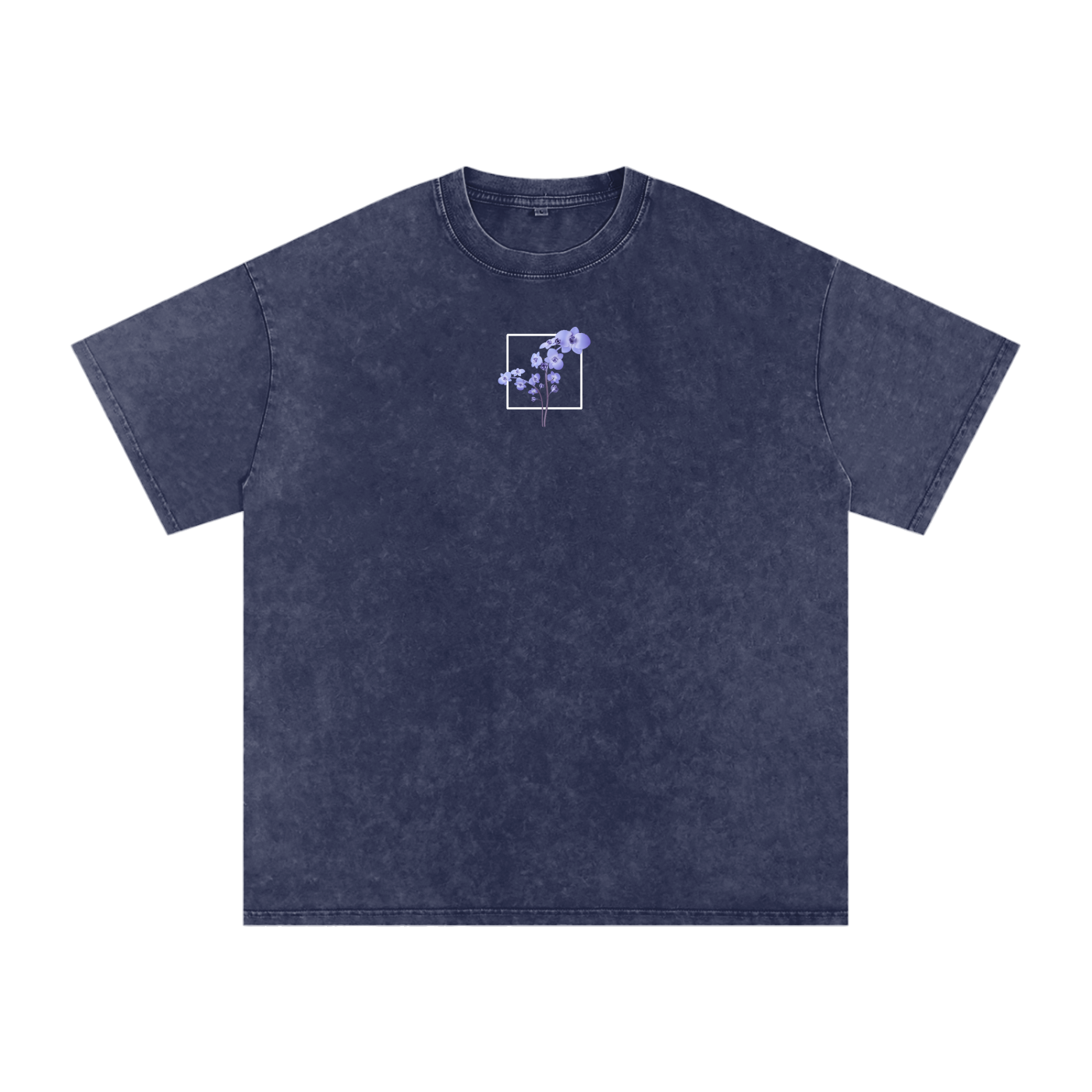 Psalm 23 / Snow Washed Oversized Cotton T-Shirt