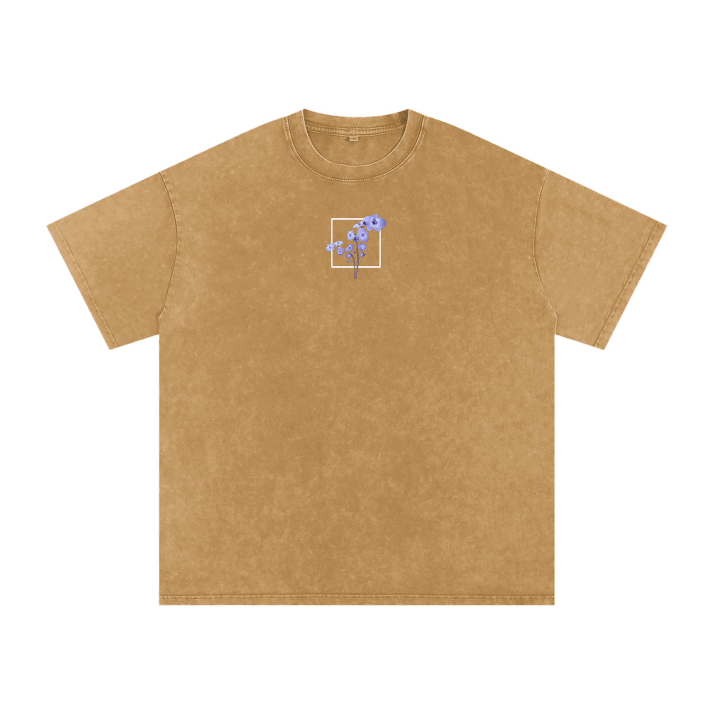 Psalm 23 / Snow Washed Oversized Cotton T-Shirt