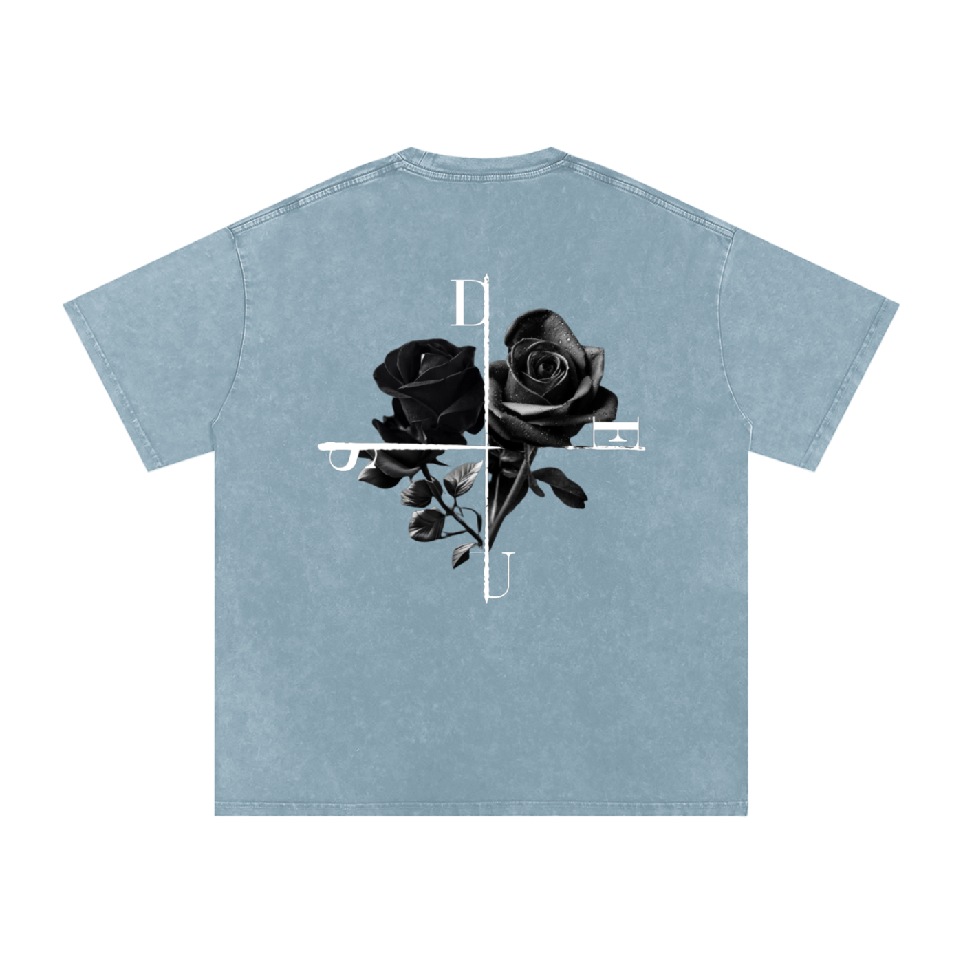 DEUS / Snow Washed Oversized Cotton T-Shirt