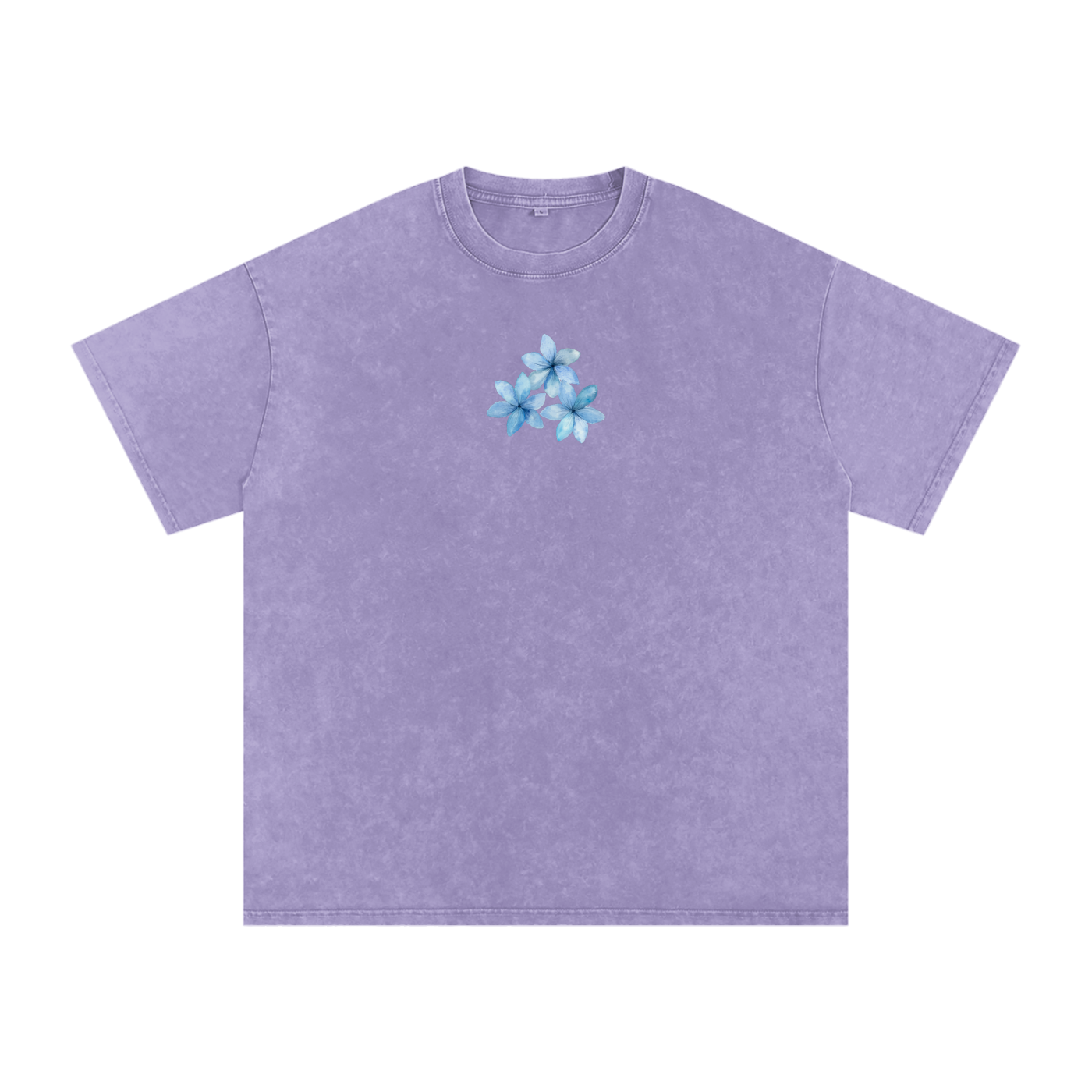 In the world but not of the world / Snow Washed Oversized Cotton T-Shirt