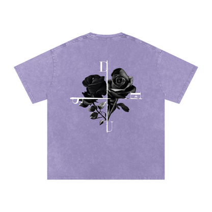 DEUS / Snow Washed Oversized Cotton T-Shirt