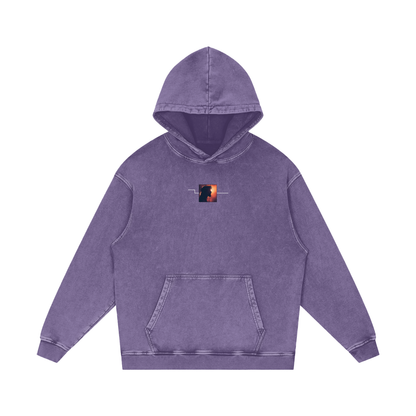 Gods Plan / Snow Washed Loose Cotton Hoodie