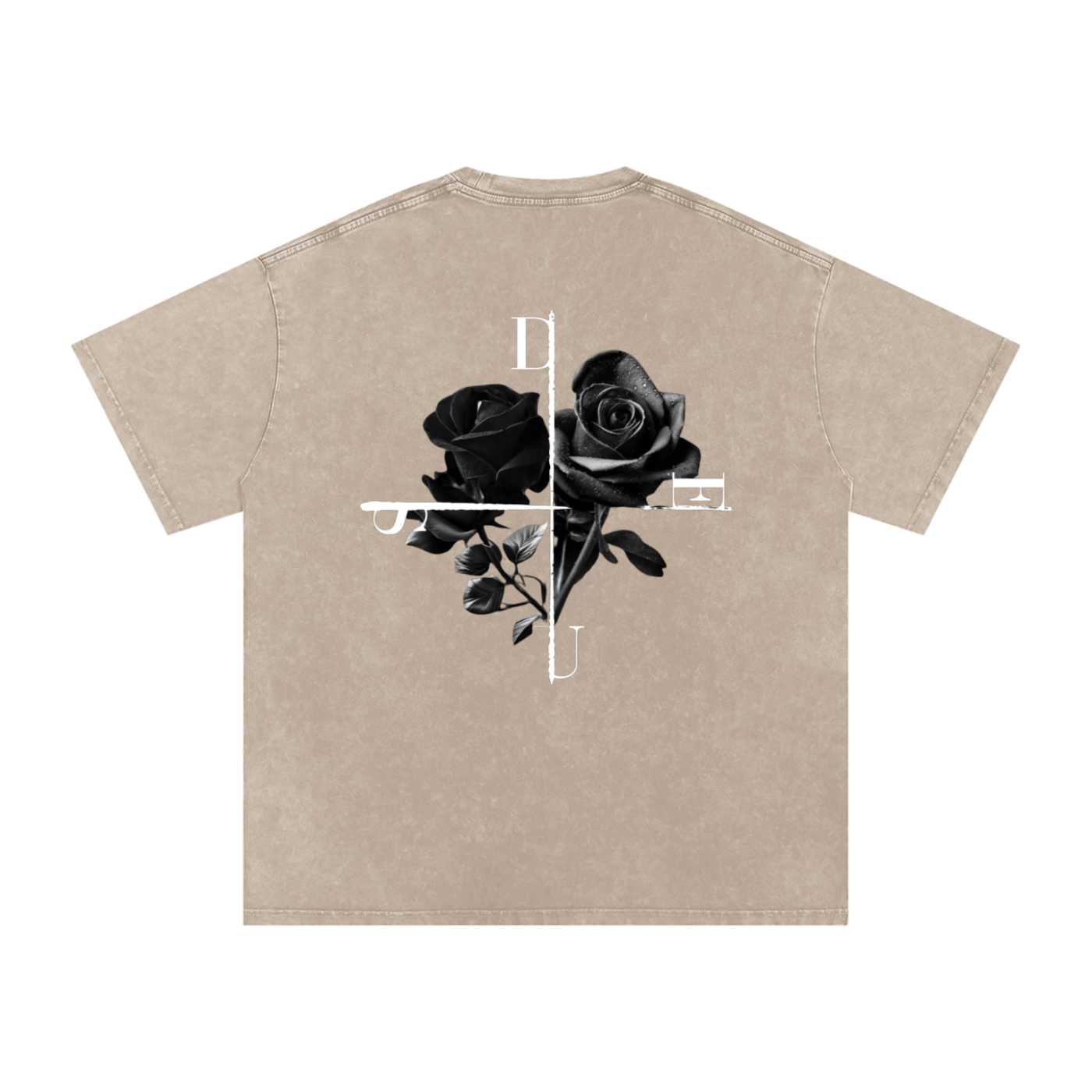 DEUS / Snow Washed Oversized Cotton T-Shirt