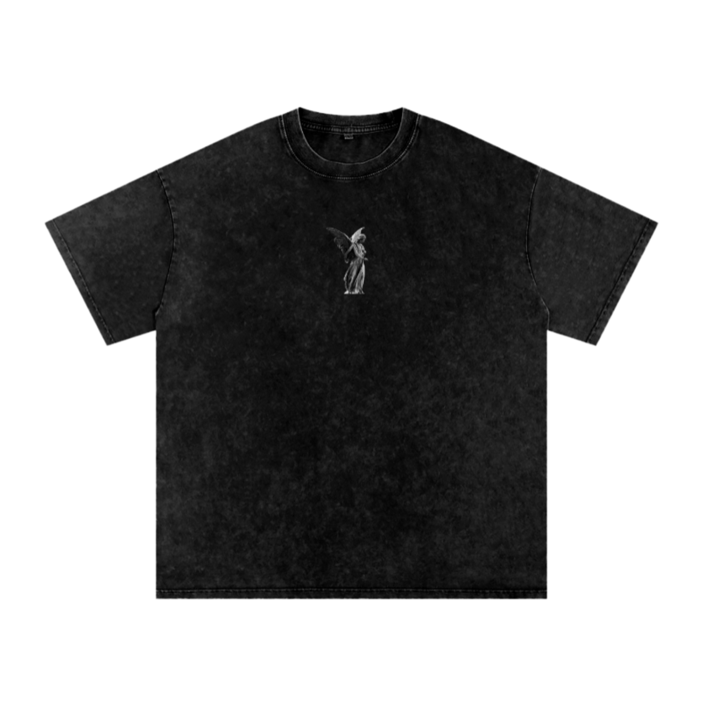 Jesus Christ is king / Snow Washed Oversized Cotton T-Shirt