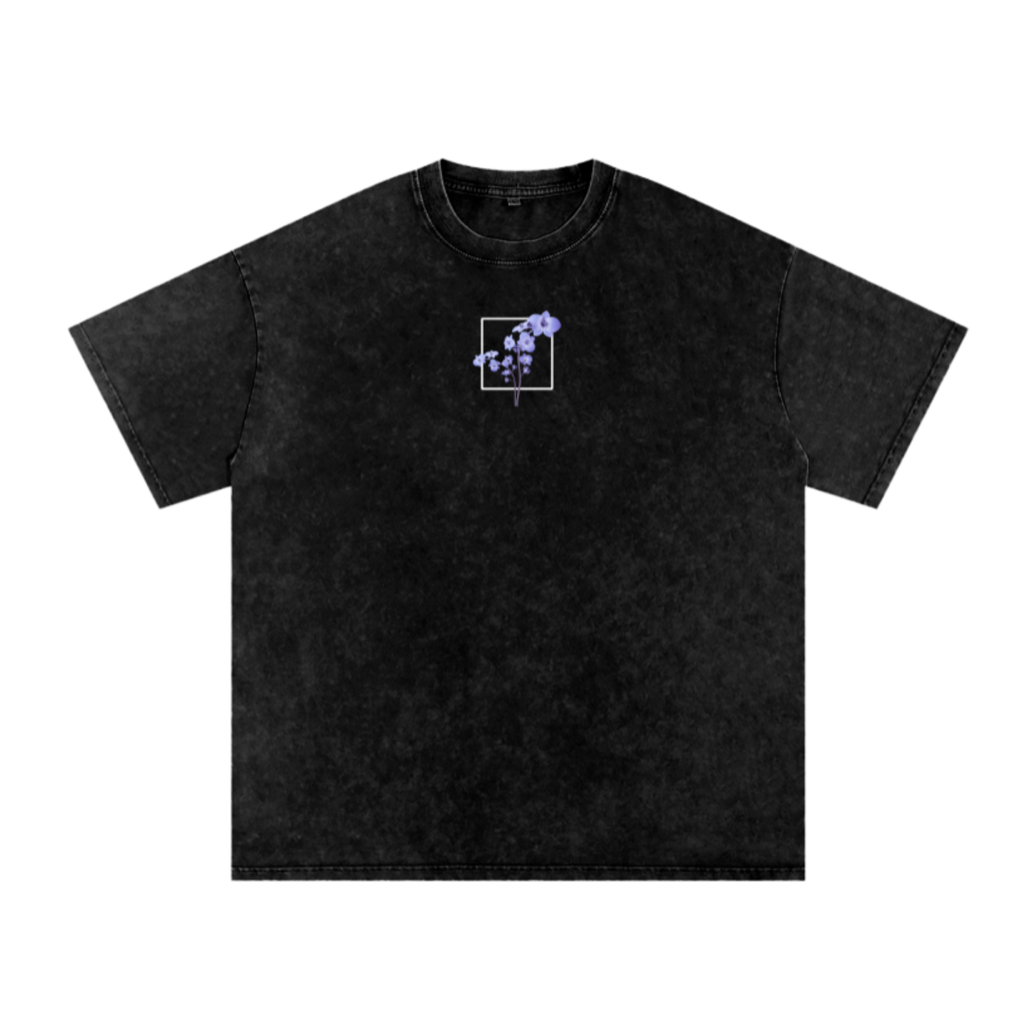 Psalm 23 / Snow Washed Oversized Cotton T-Shirt