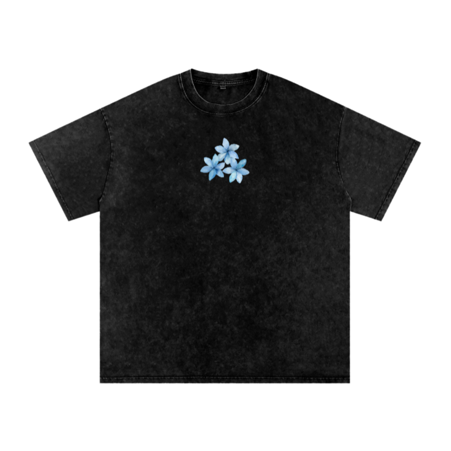In the world but not of the world / Snow Washed Oversized Cotton T-Shirt