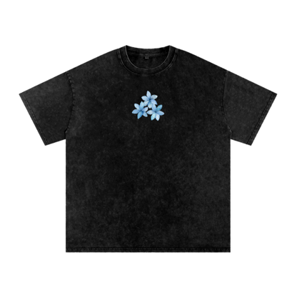 In the world but not of the world / Snow Washed Oversized Cotton T-Shirt