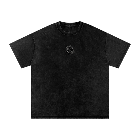 DEUS / Snow Washed Oversized Cotton T-Shirt