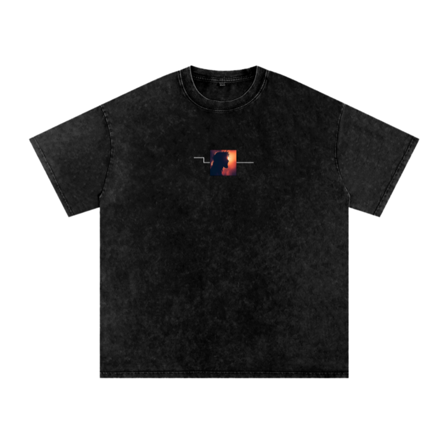 Gods Plan / Snow Washed Oversized Cotton T-Shirt