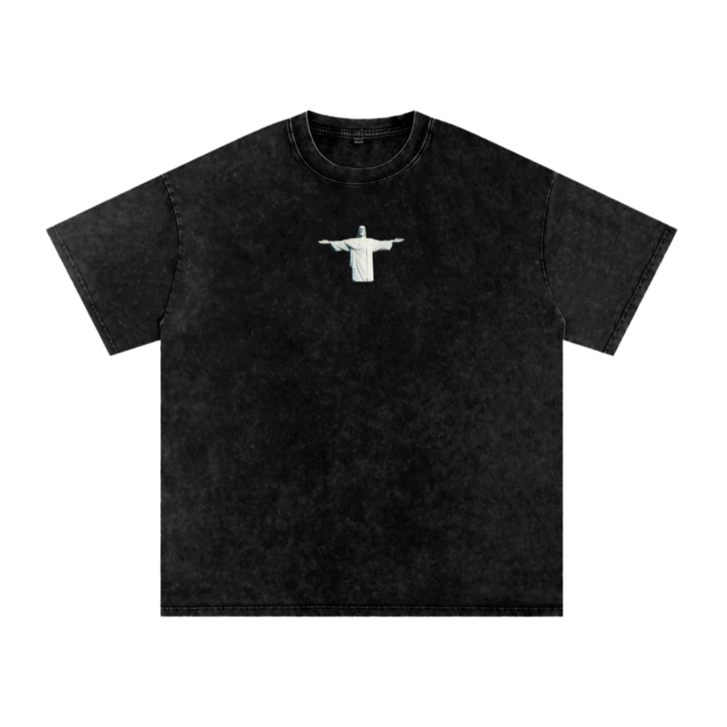 Praise Jesus / Snow Washed Oversized Cotton T-Shirt