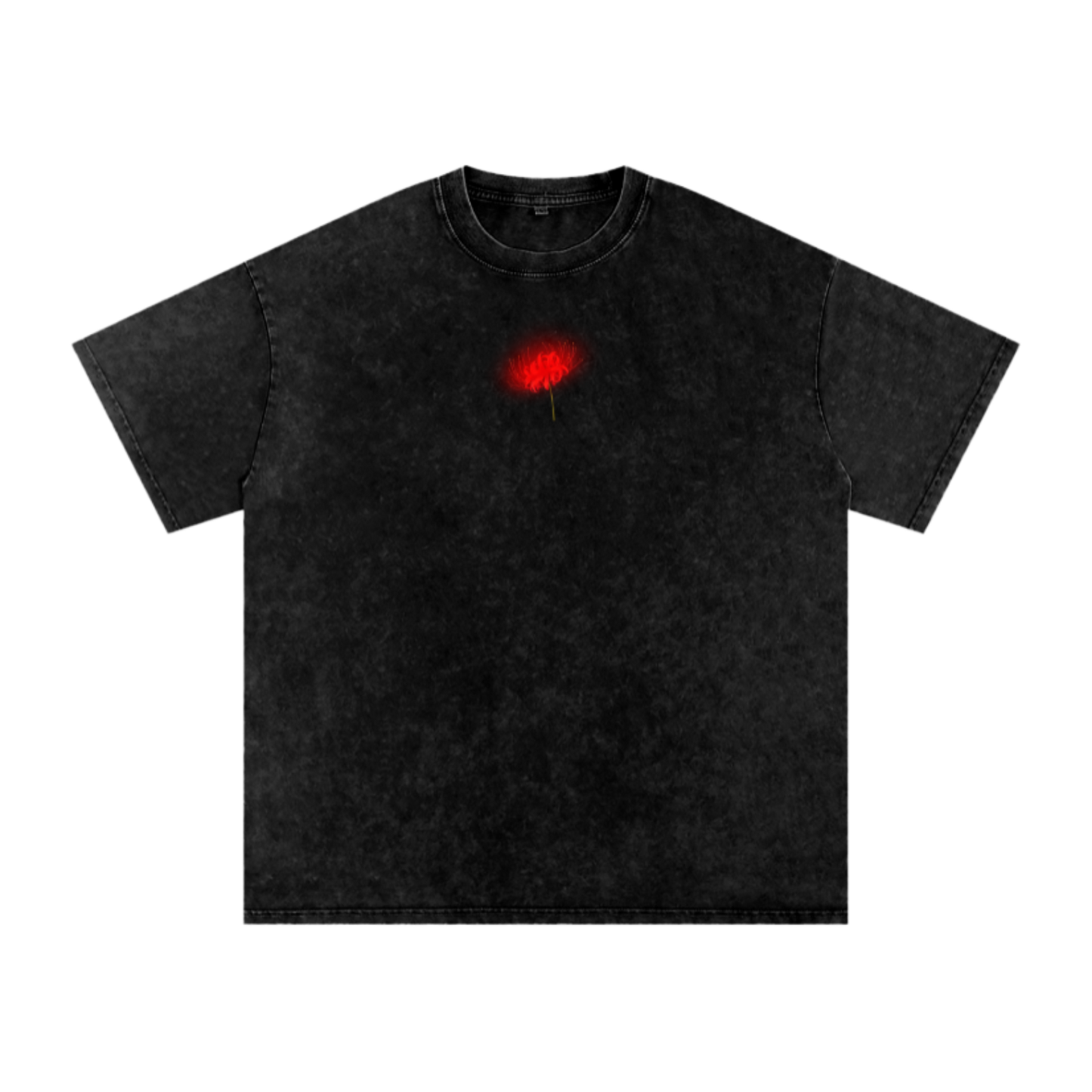 Freedom / Snow Washed Oversized Cotton T-Shirt