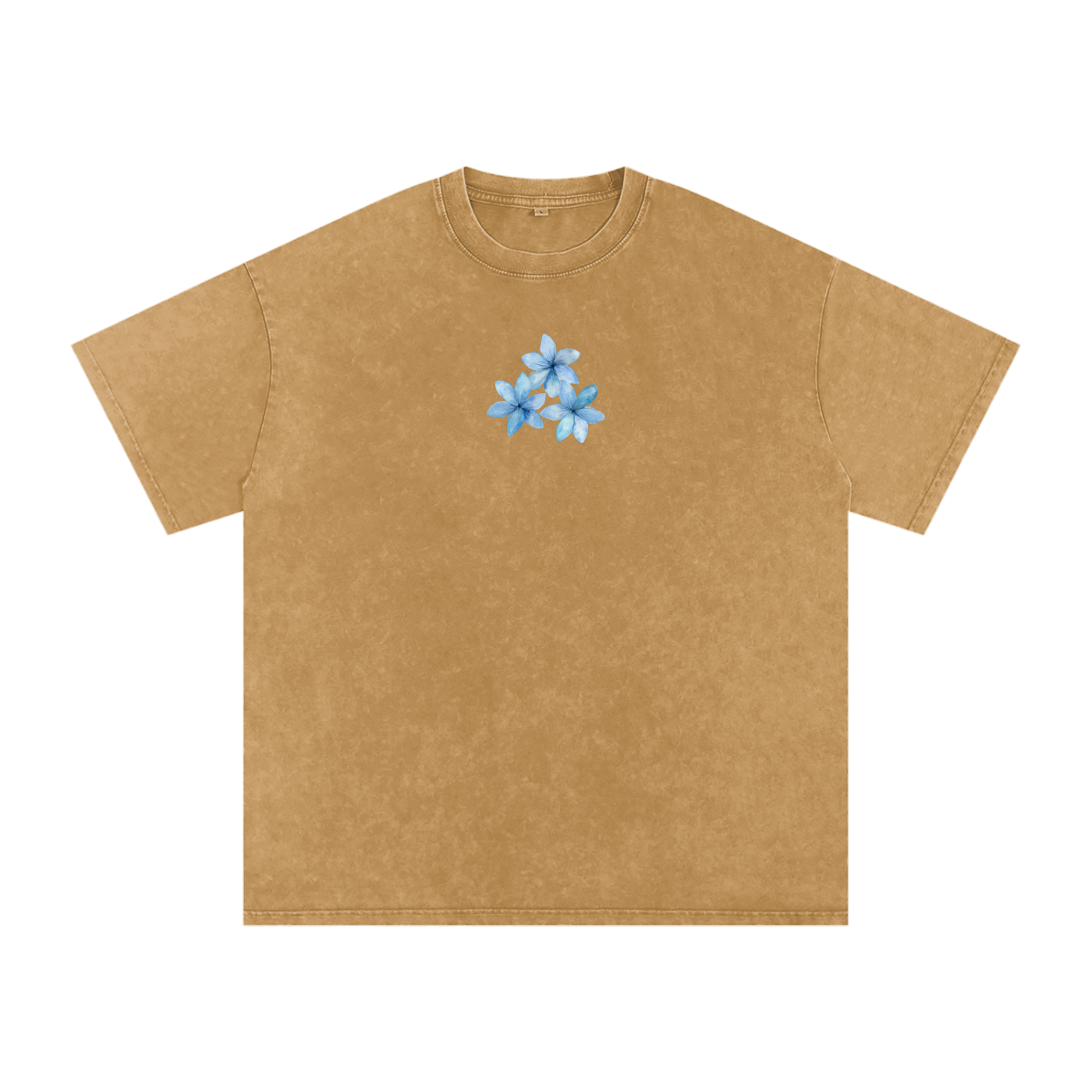 In the world but not of the world / Snow Washed Oversized Cotton T-Shirt