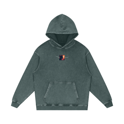 Gods Plan / Snow Washed Loose Cotton Hoodie