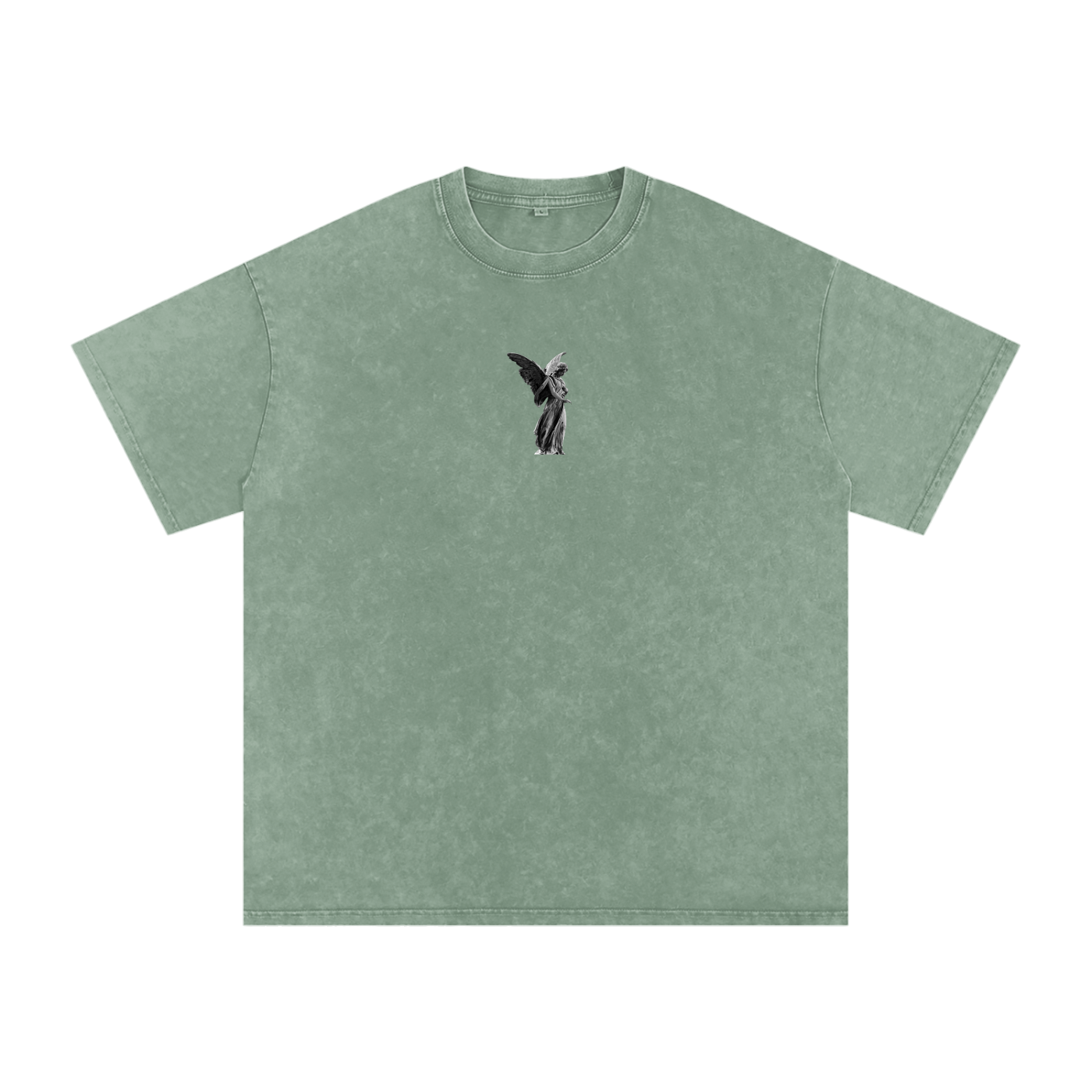 Jesus Christ is king / Snow Washed Oversized Cotton T-Shirt