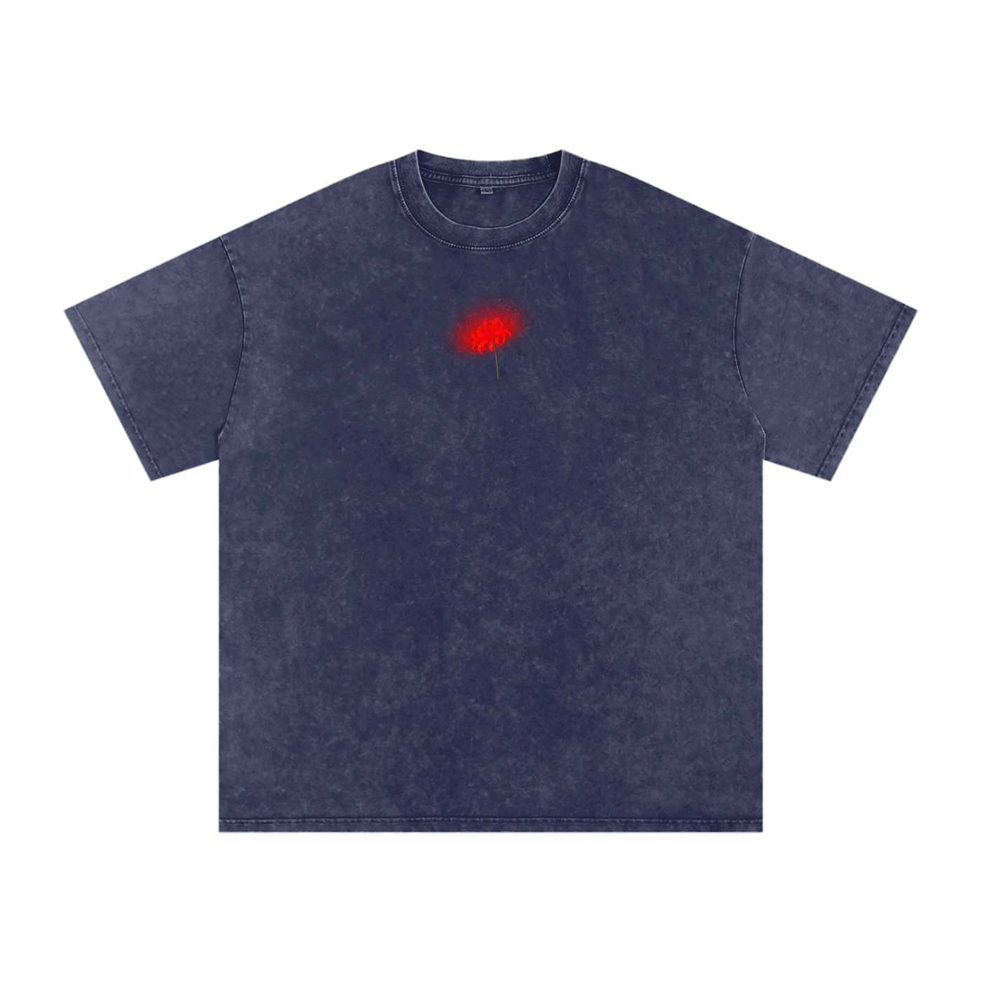 Freedom / Snow Washed Oversized Cotton T-Shirt