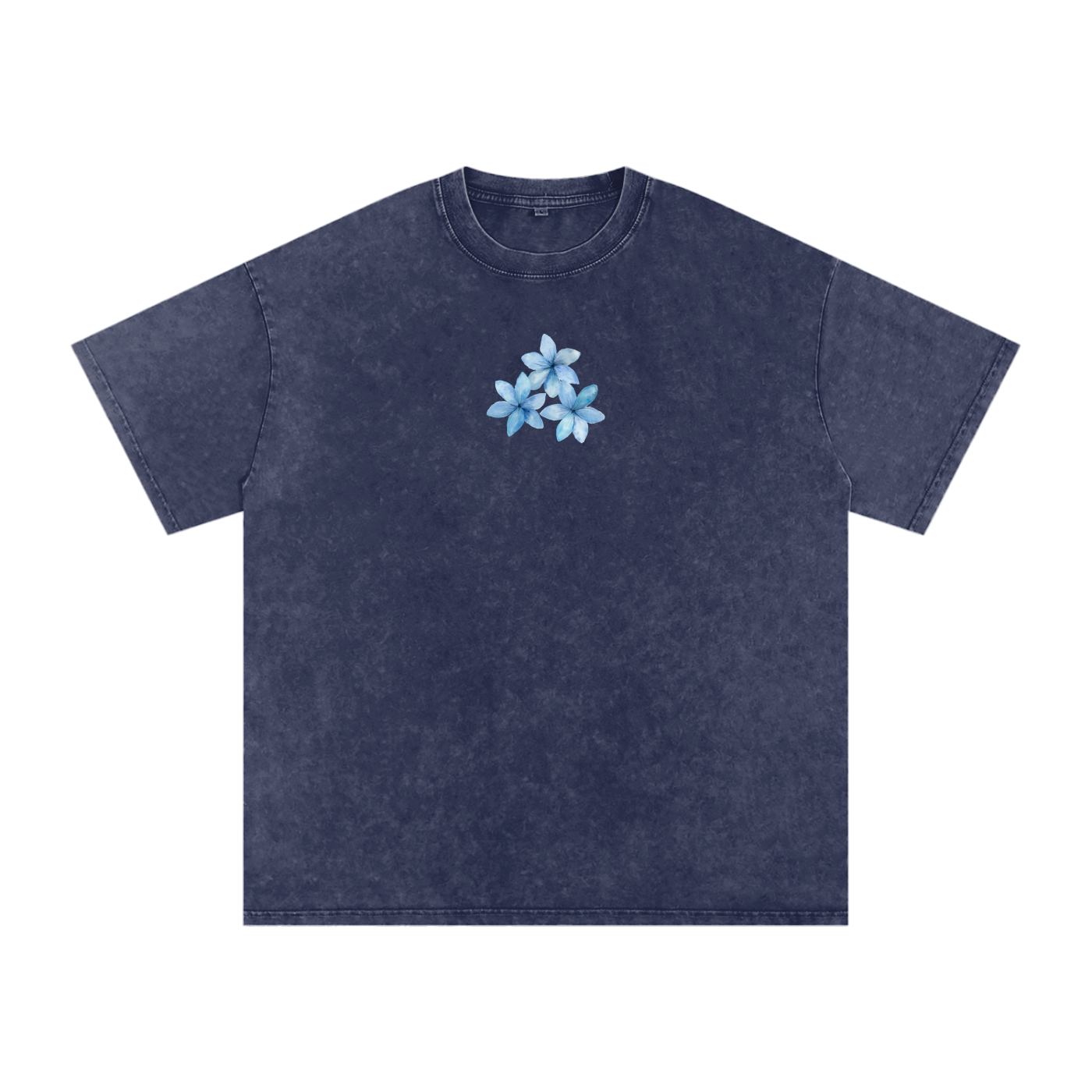 In the world but not of the world / Snow Washed Oversized Cotton T-Shirt
