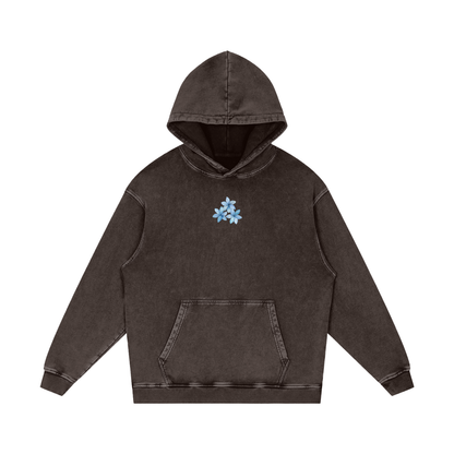 In the world but not of the world / Snow Washed Loose Cotton Hoodie