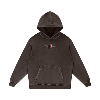Gods Plan / Snow Washed Loose Cotton Hoodie