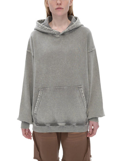 Holy Spirit come / Snow Washed Loose Cotton Hoodie