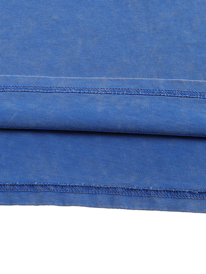 Holy Spirit come / Snow Washed Oversized Cotton T-Shirt