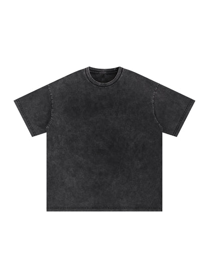 Holy Spirit come / Snow Washed Oversized Cotton T-Shirt