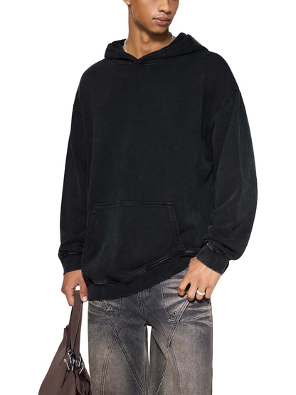 Holy Spirit come / Snow Washed Loose Cotton Hoodie